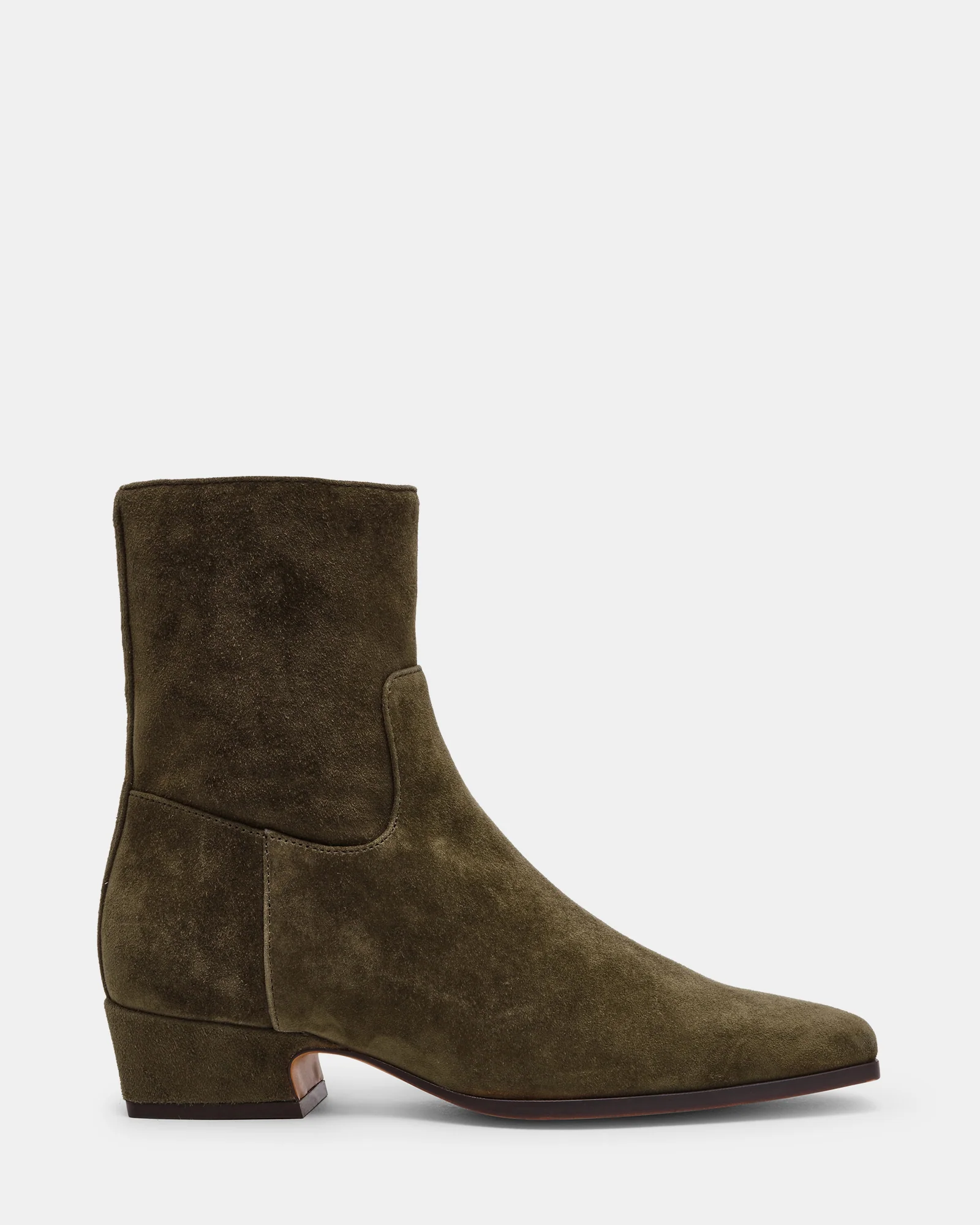 DUSTY OLIVE SUEDE