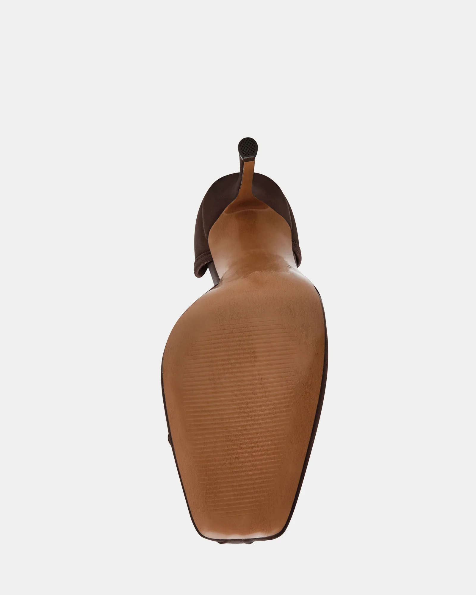 LARINA DARK BROWN SATIN - Image 7