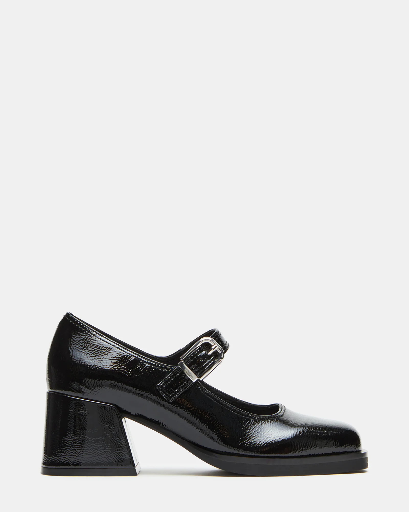 LISBON BLACK CRINKLE PATENT