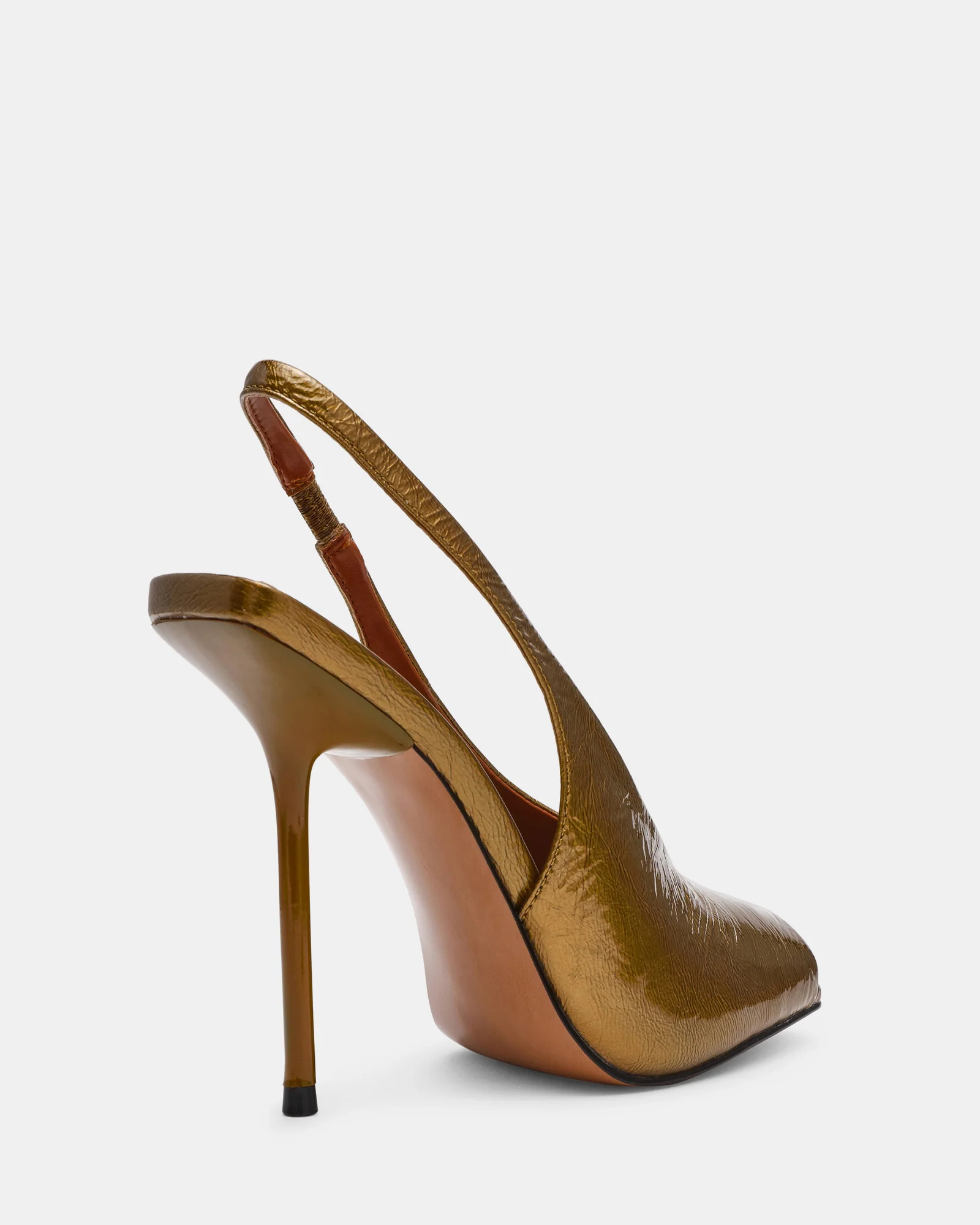 LUCIAN OLIVE CRINKLE PATENT - Image 5