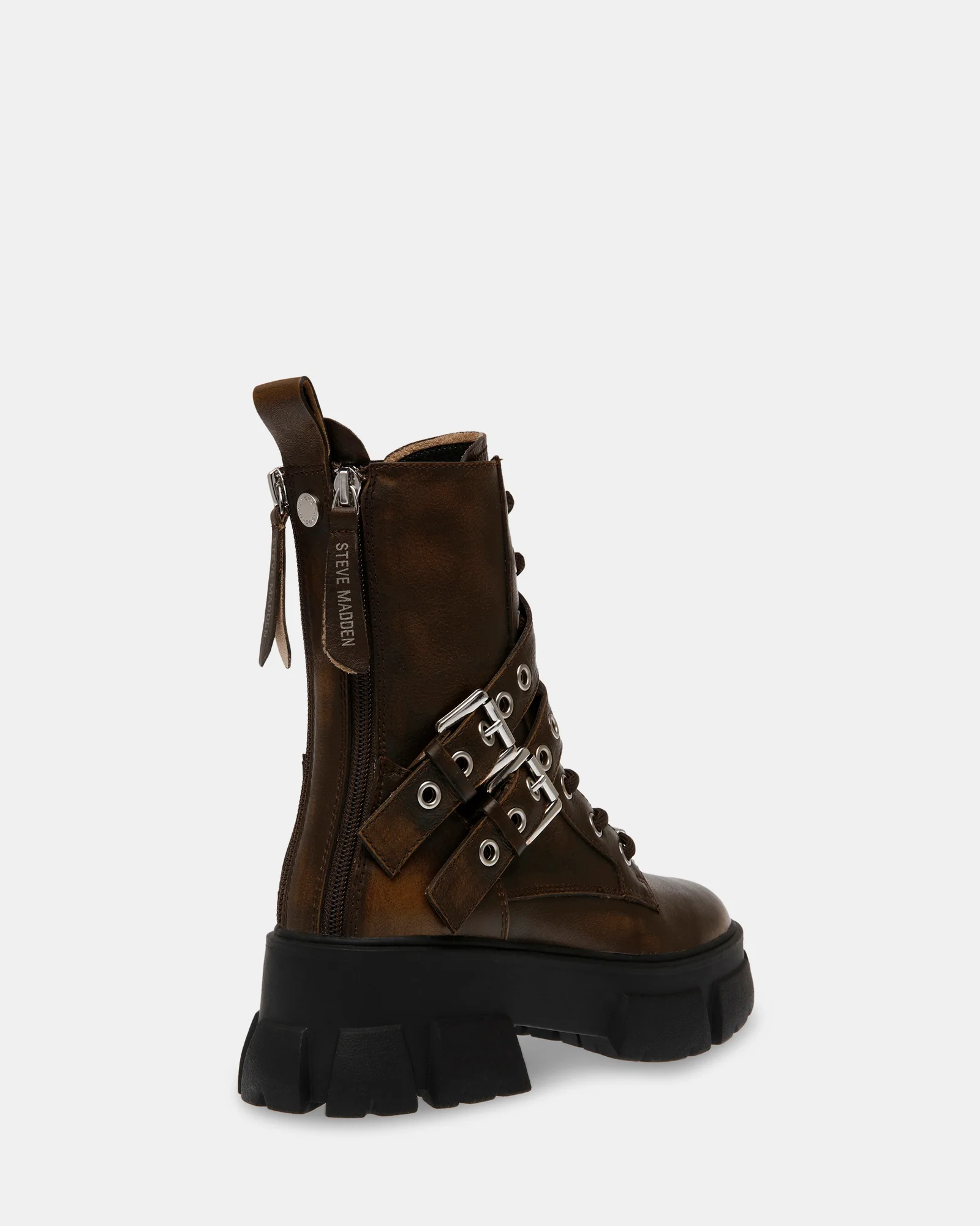 TRACTION BROWN LEATHER - Image 5